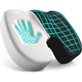 Ergonomisches Memory-Schaum Sitzkissen – Packshot weiß