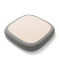 Auto-Sitzkissen Glatt, abgerundete Ecken – Hellrosa/Beige, Grau – hero