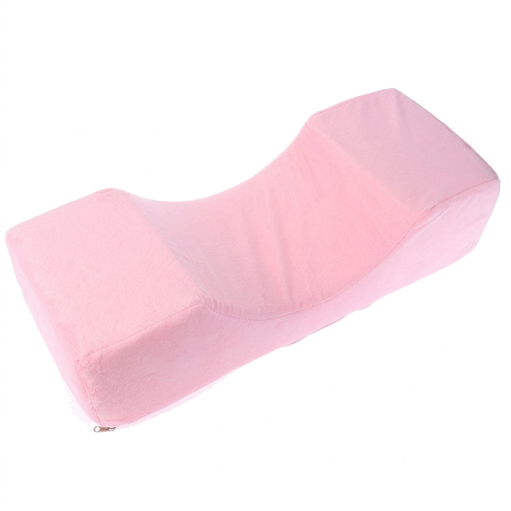 Kniekissen ergonomische S-Form – Rosa – hero