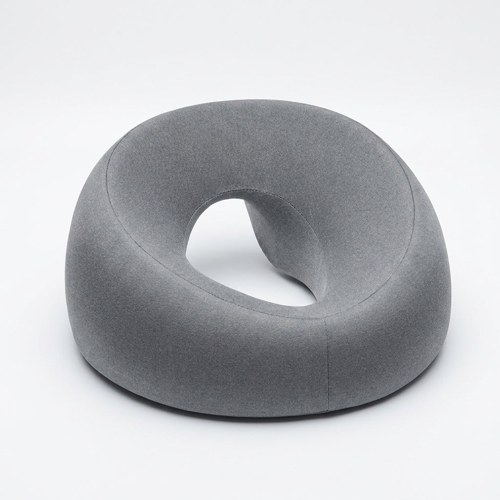 Sitzring Entlastungskissen Memory-Schaum U-Form – Grau – studio