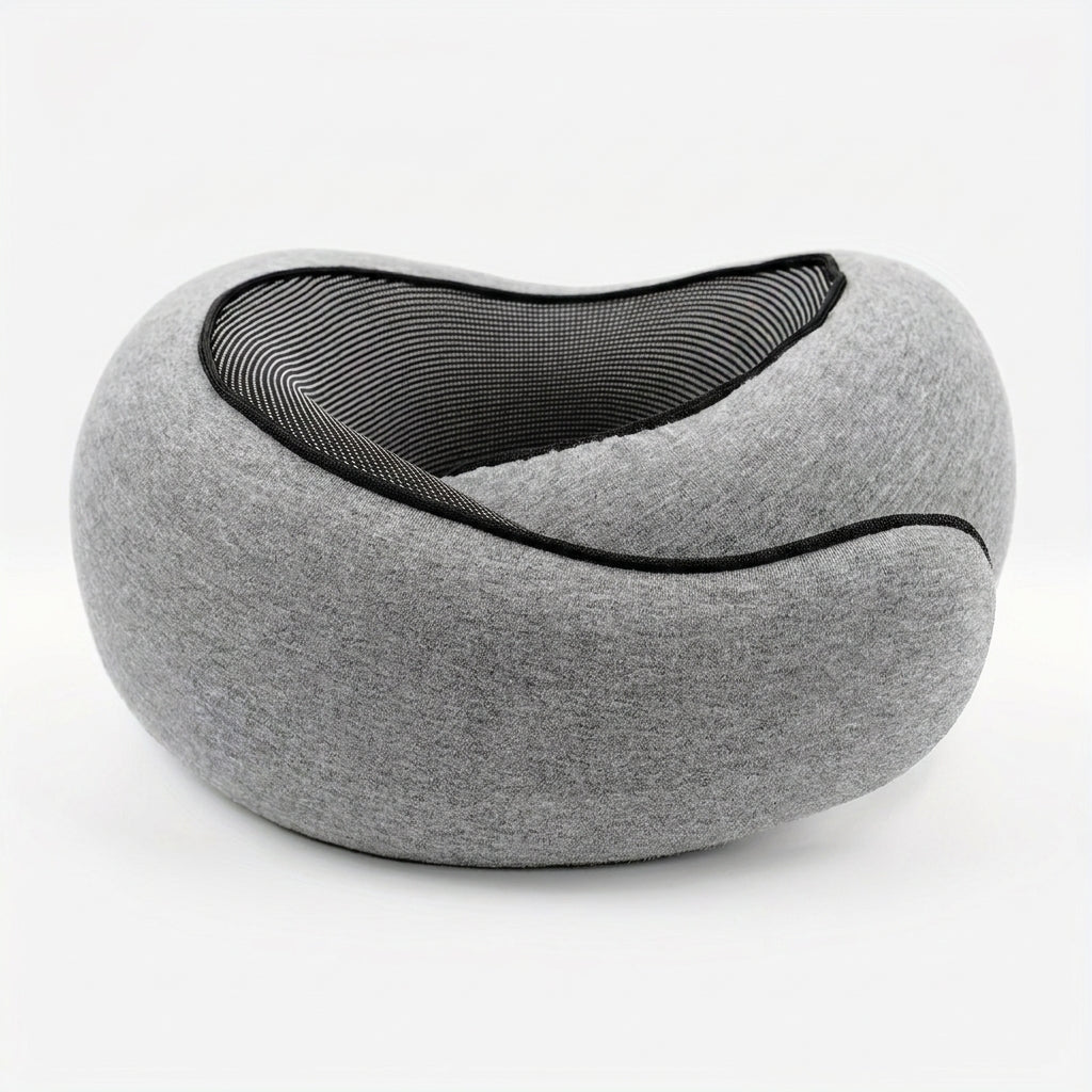 Nackenkissen Memory-Schaum U-Form – grau – studio