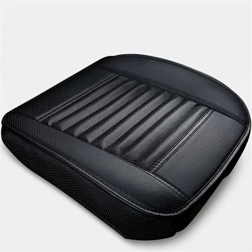 Auto-Sitzkissen perforiert, geripptes Design – schwarz – studio
