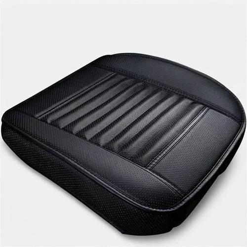 Auto-Sitzkissen perforiert, geripptes Design – schwarz – studio