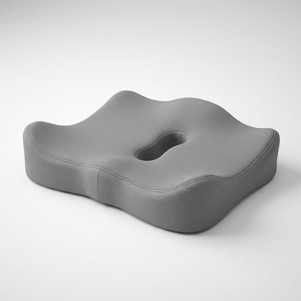Auto-Sitzkissen Konturierte U-Form – Grau – studio