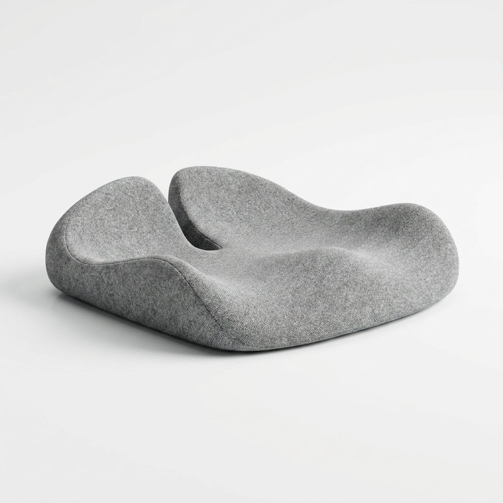 Steißbein-Sitzkissen Ergonomische Kontur – Grau – studio
