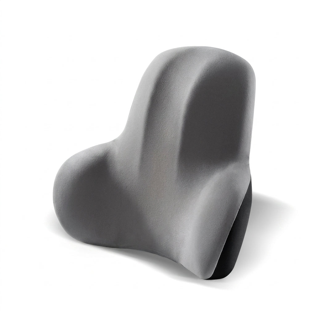 Lendenkissen Memory-Schaum Konturform – Grau – hero