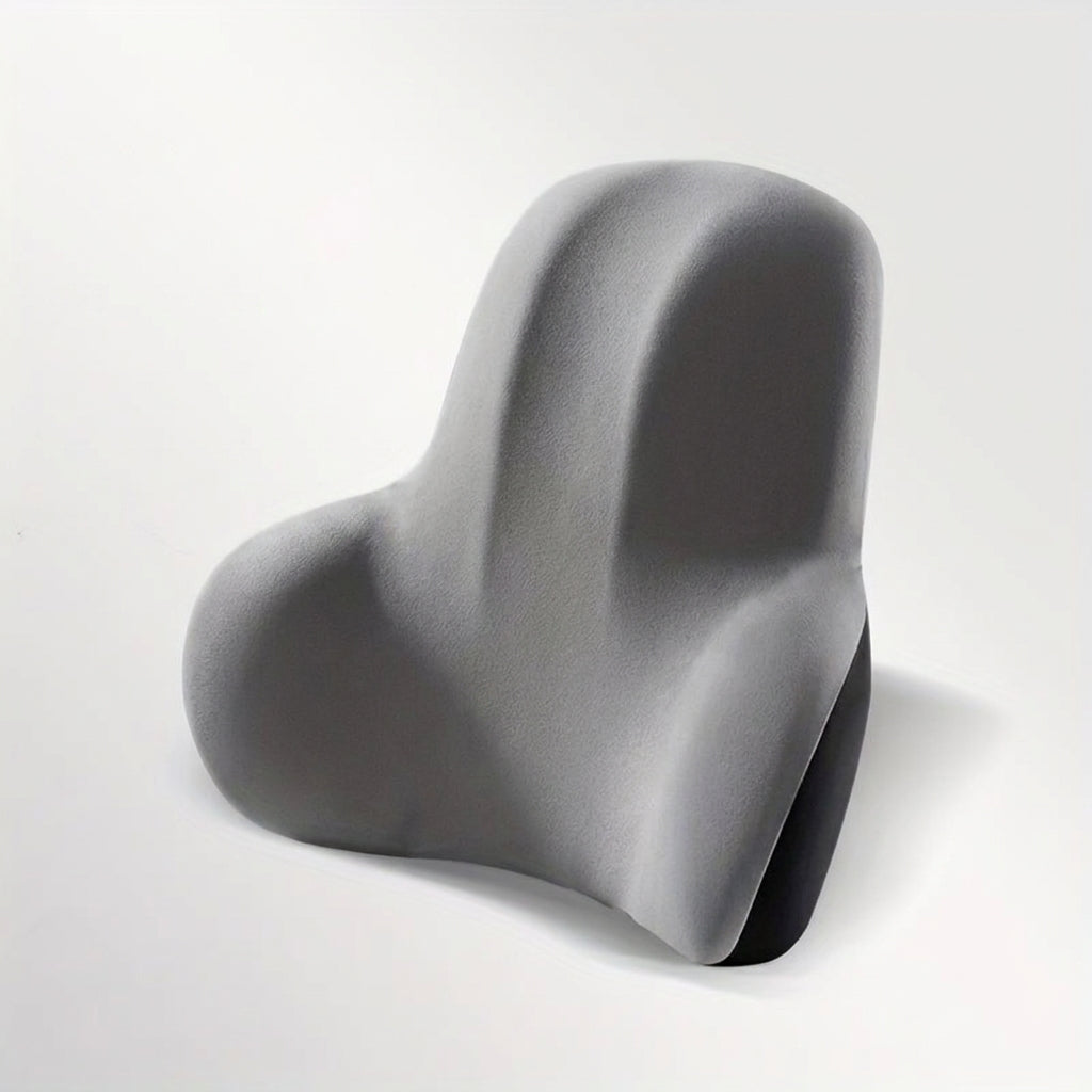 Lendenkissen Memory-Schaum Konturform – Grau – studio